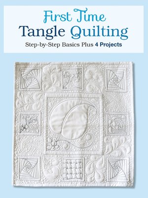 cover image of First Time Tangle Quilting